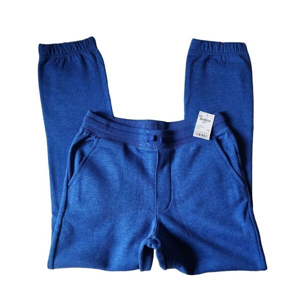 OshKosh B'gosh Classic Pull-On Joggers Blue Youth Boys Size 14 - Picture 1 of 8